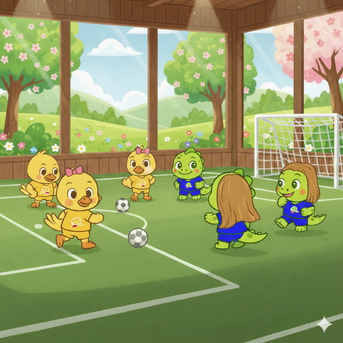 Summer 1 Merriam Indoor youth soccer
